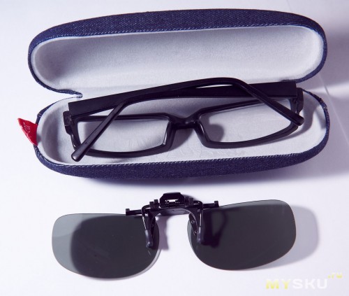 Поляризованные солнцезащитные накладки на очки