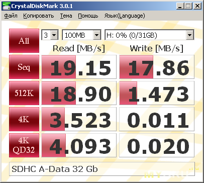 A-Data SDHC 32 Gb