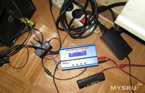 Тестовый стенд - Imax B6 + USB to UART