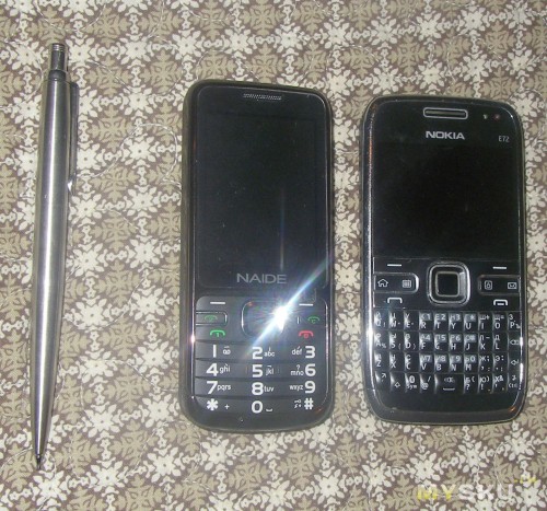 В сравнении с Nokia E72
