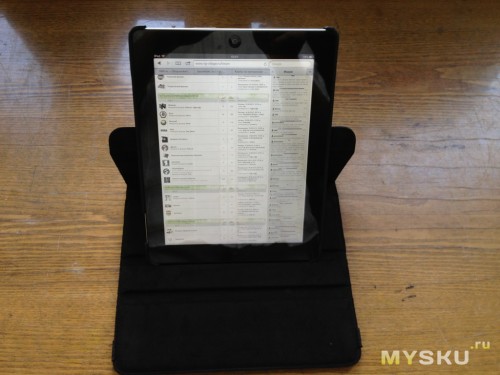 Чехол для iPad, как подставка