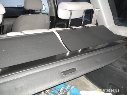 Самодельная шторка в багажник на примере Subaru Forester