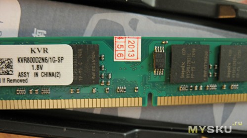 DIMM-модуль, чипы HYNIX