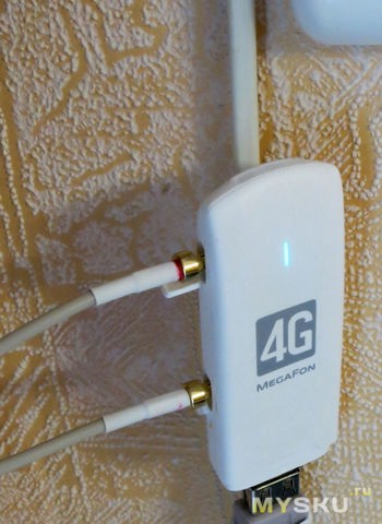 Антенна для усиления сигнала интернета 3G, 4G модема Мегафон по низкой цене