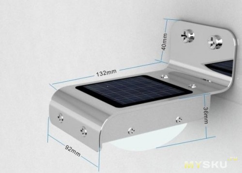 Solar Sensitive Motion Sensor 16 LEDs Outdoor Light Home Security