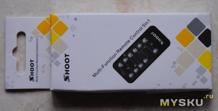 Wireless IR Remote Control for Sony/Canon/Nikon/Olympus/Pentax (1*CR2025)