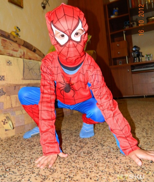 Как сделать костюм человека-паука