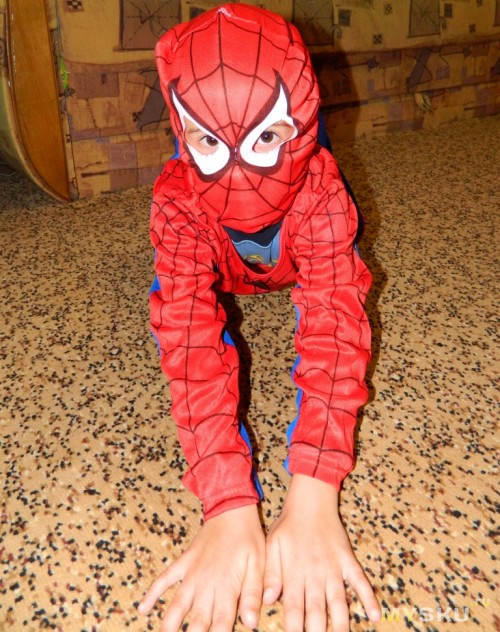 Костюм паука своими руками для мальчика