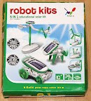 6-in-1 Educational Solar Robot Kit (Green)