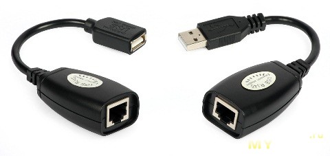USB RJ45 Ext Cable up to 75m