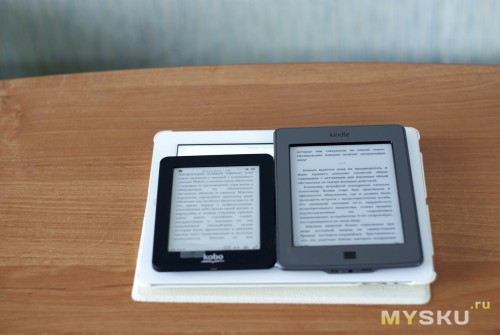 Kobo + Kindle+ iPad 3