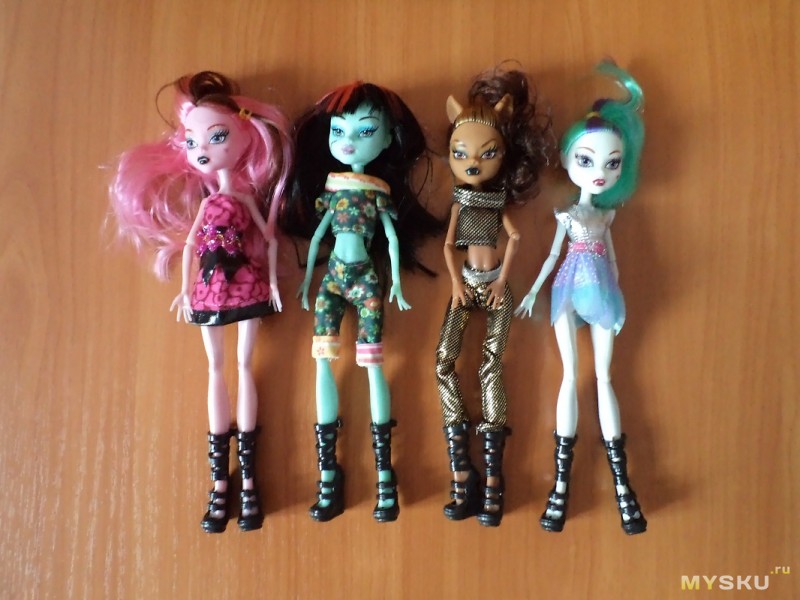 Одежда для кукол Monster High своими руками: джинсы