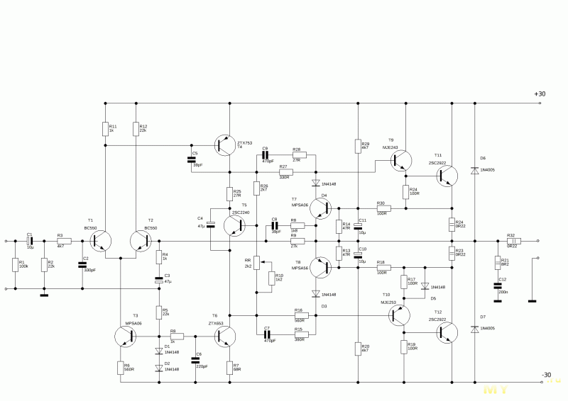 Naim nap 250 схема