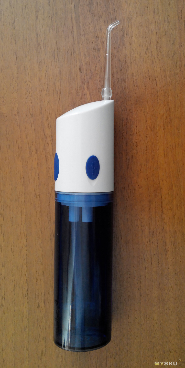 TODO AR - W - 12 Electric Oral Irrigator (портативный ирригатор для очистки полости рта)+ бонусом 'встроенный будильник' ;)
