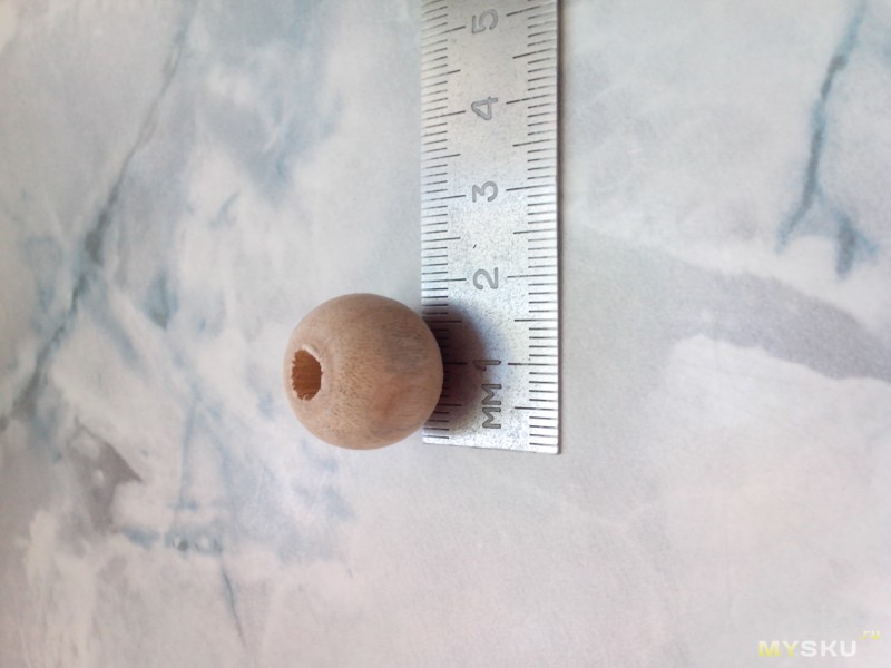 Ароматизатор в виде деревянных шариков, 5 ароматов по 1 шт и 1 аромат 2 шт